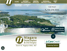 Tablet Screenshot of niagaraoms.com